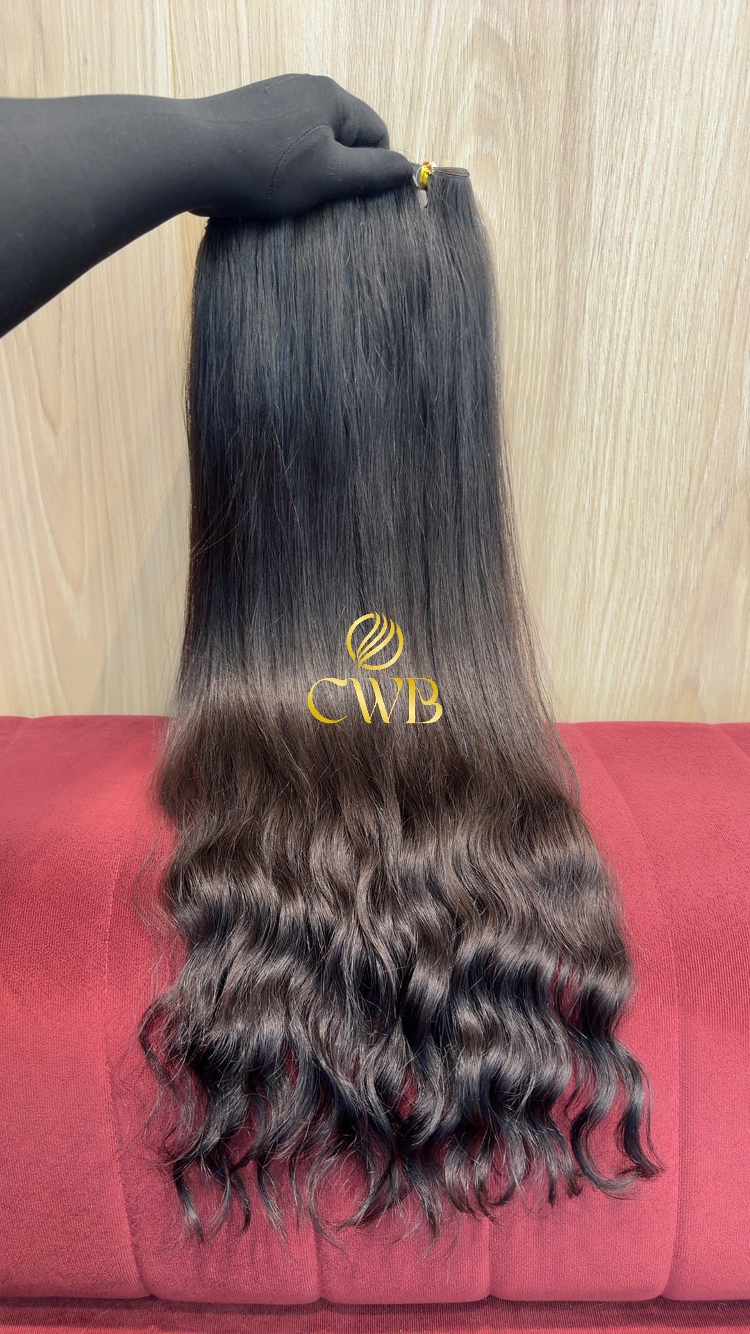 Cabelo Castanho Escuro Confec. Nano Tape 60cm 140g Brasileiro do Sul