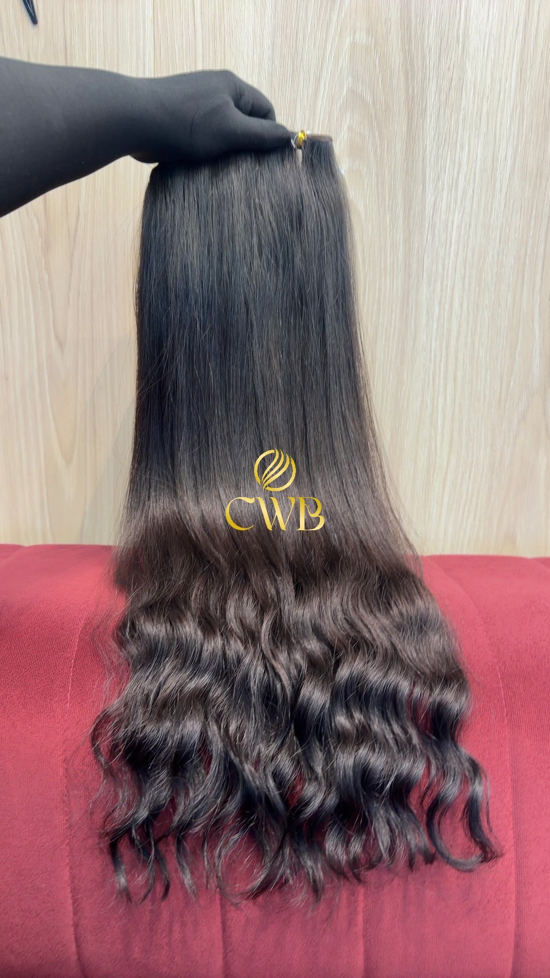 Cabelo Castanho Escuro Confec. Nano Tape 60cm 140g Brasileiro do Sul