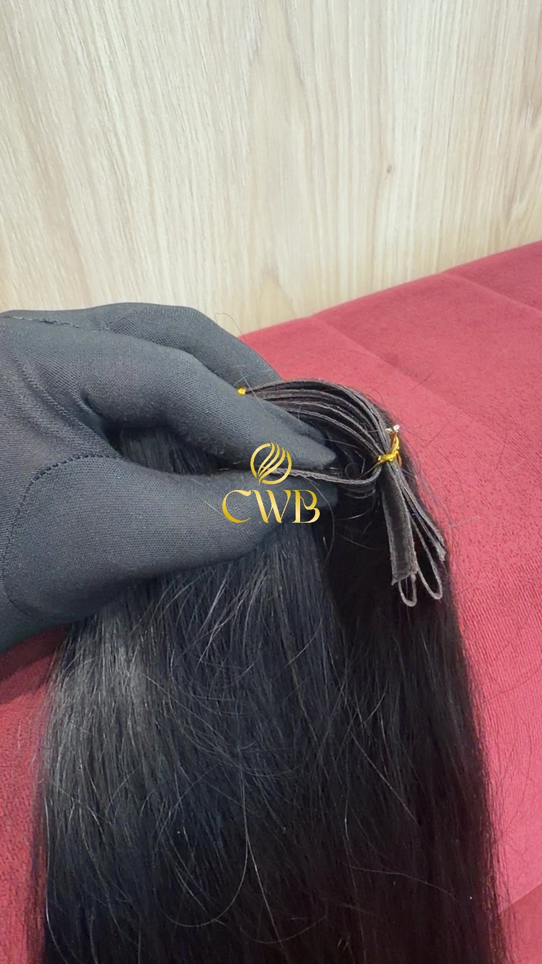 Cabelo Castanho Escuro Confec. Nano Tape 60cm 140g Brasileiro do Sul