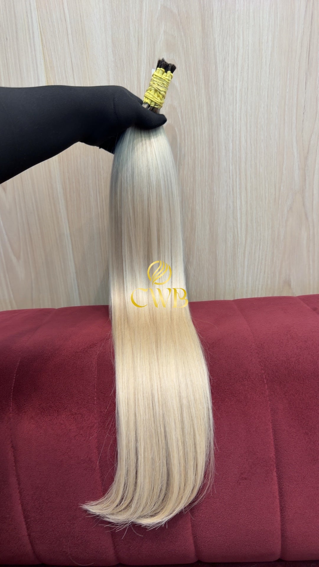 Cabelo Loiro Descolorido Raiz Esfumada 67cm 112g Brasileiro do Sul