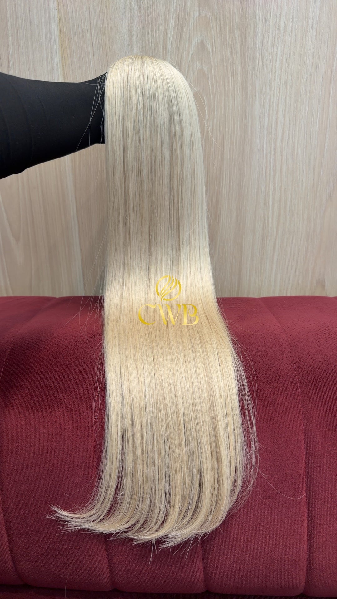 Cabelo Loiro Descolorido Raiz Esfumada 67cm 112g Brasileiro do Sul