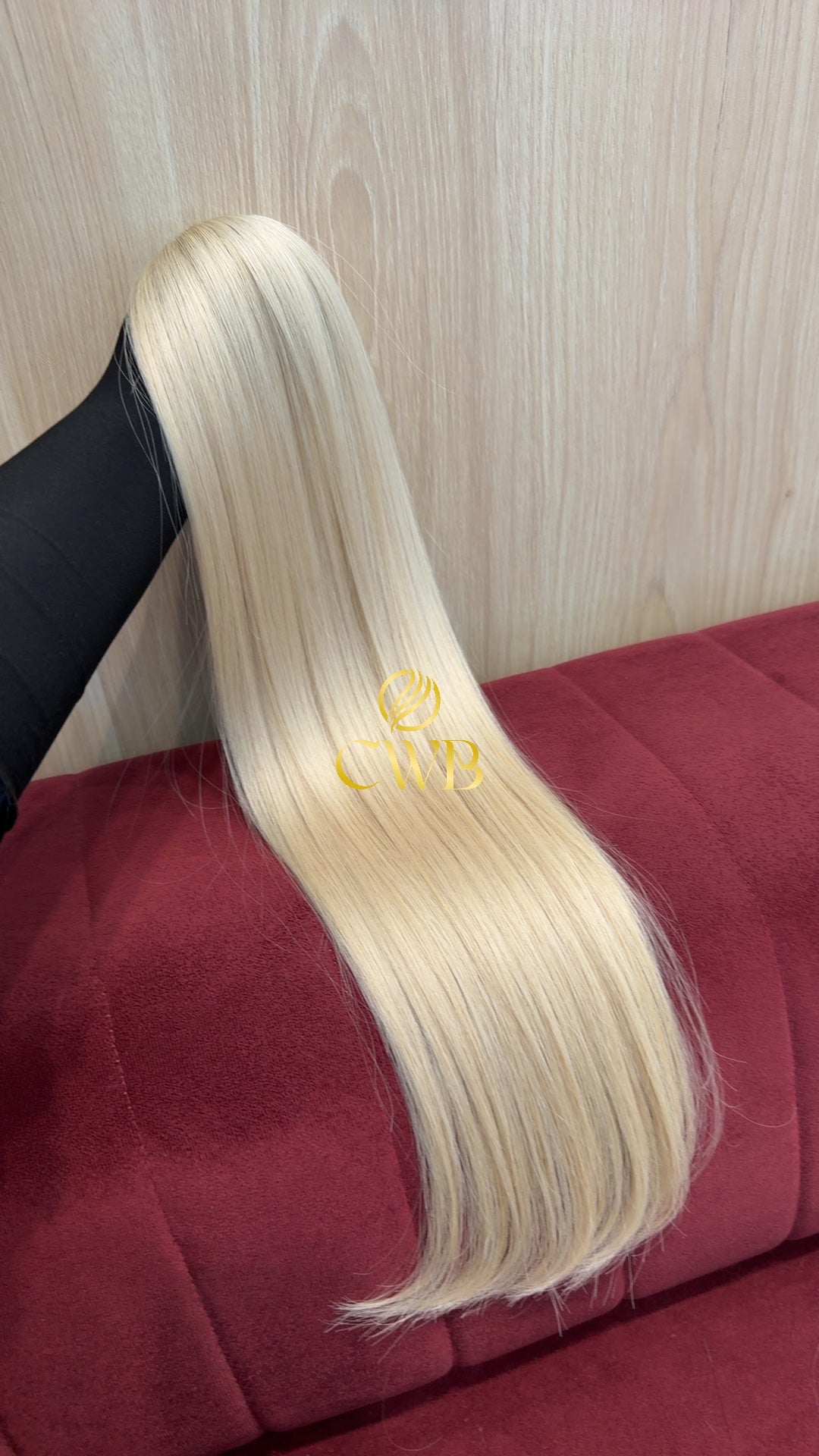 Cabelo Loiro Descolorido Raiz Esfumada 67cm 112g Brasileiro do Sul