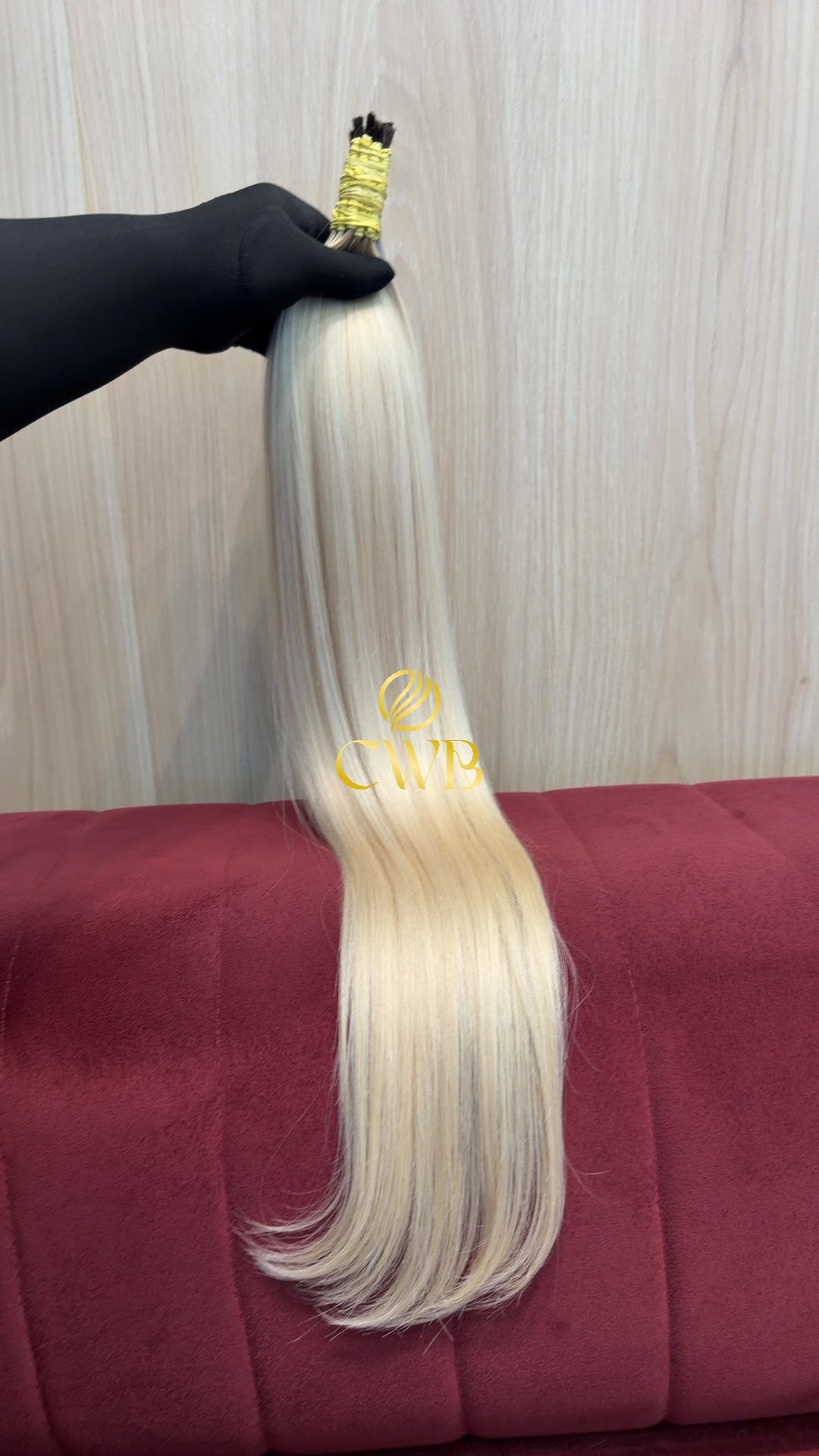 Cabelo Loiro Descolorido Raiz Esfumada 68cm 96g Brasileiro do Sul