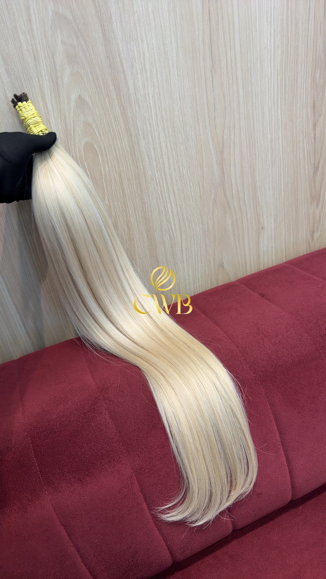 Cabelo Loiro Descolorido Raiz Esfumada 68cm 96g Brasileiro do Sul