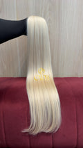 Cabelo Loiro Descolorido Raiz Esfumada 68cm 96g Brasileiro do Sul
