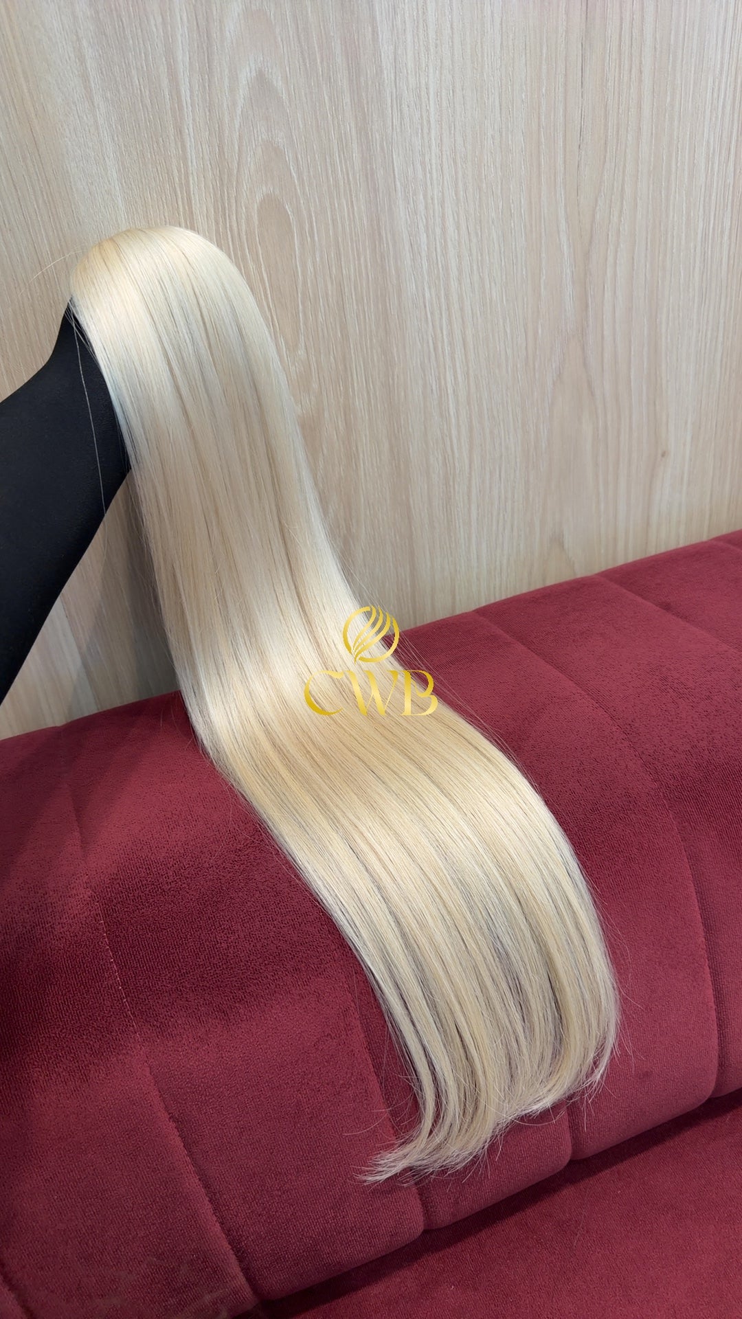 Cabelo Loiro Descolorido Raiz Esfumada 68cm 96g Brasileiro do Sul