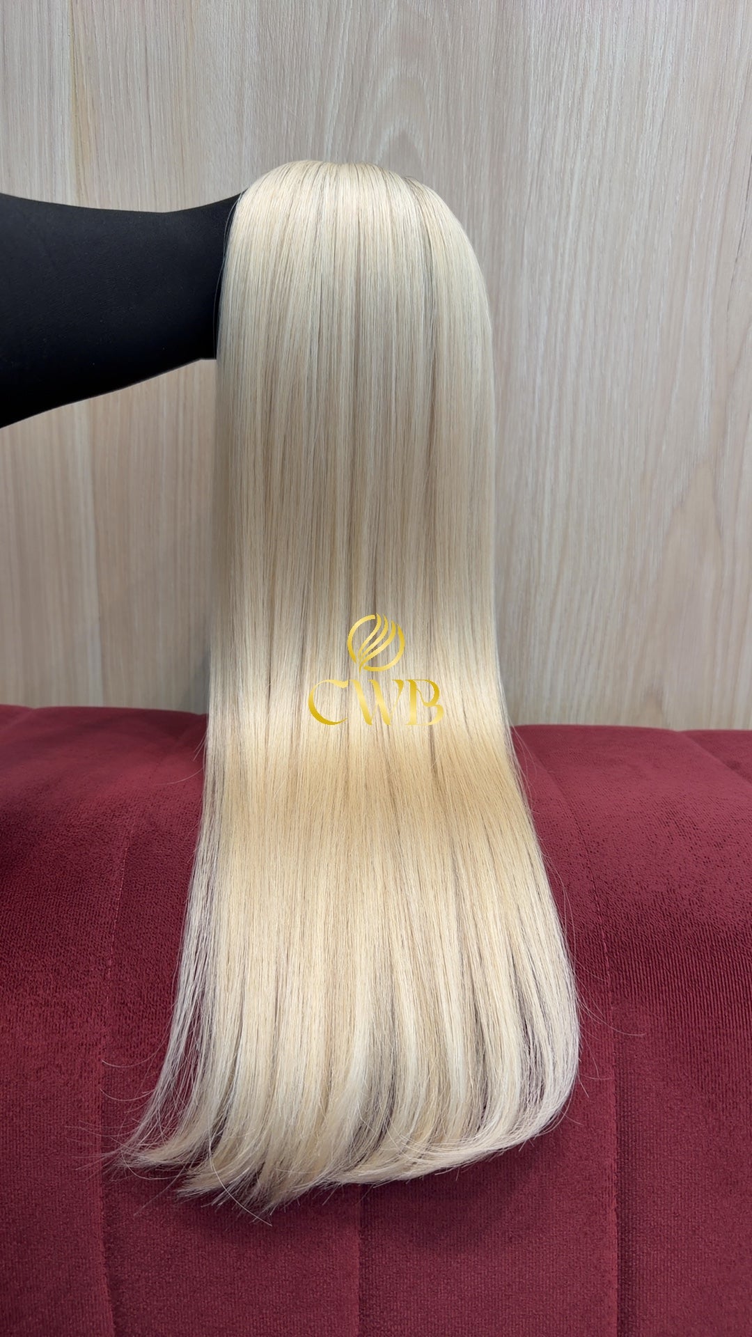 Cabelo Loiro Descolorido Raiz Esfumada 60cm 140g Brasileiro do Sul
