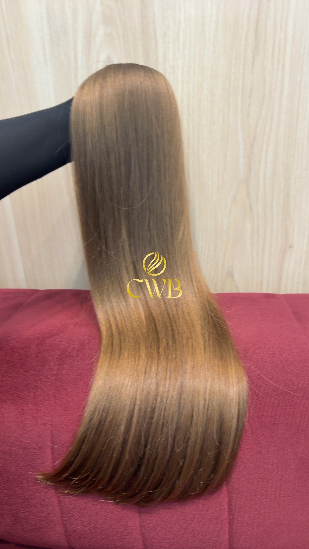Cabelo Loiro Natural Claro Especial 68cm 253g Brasileiro do Sul