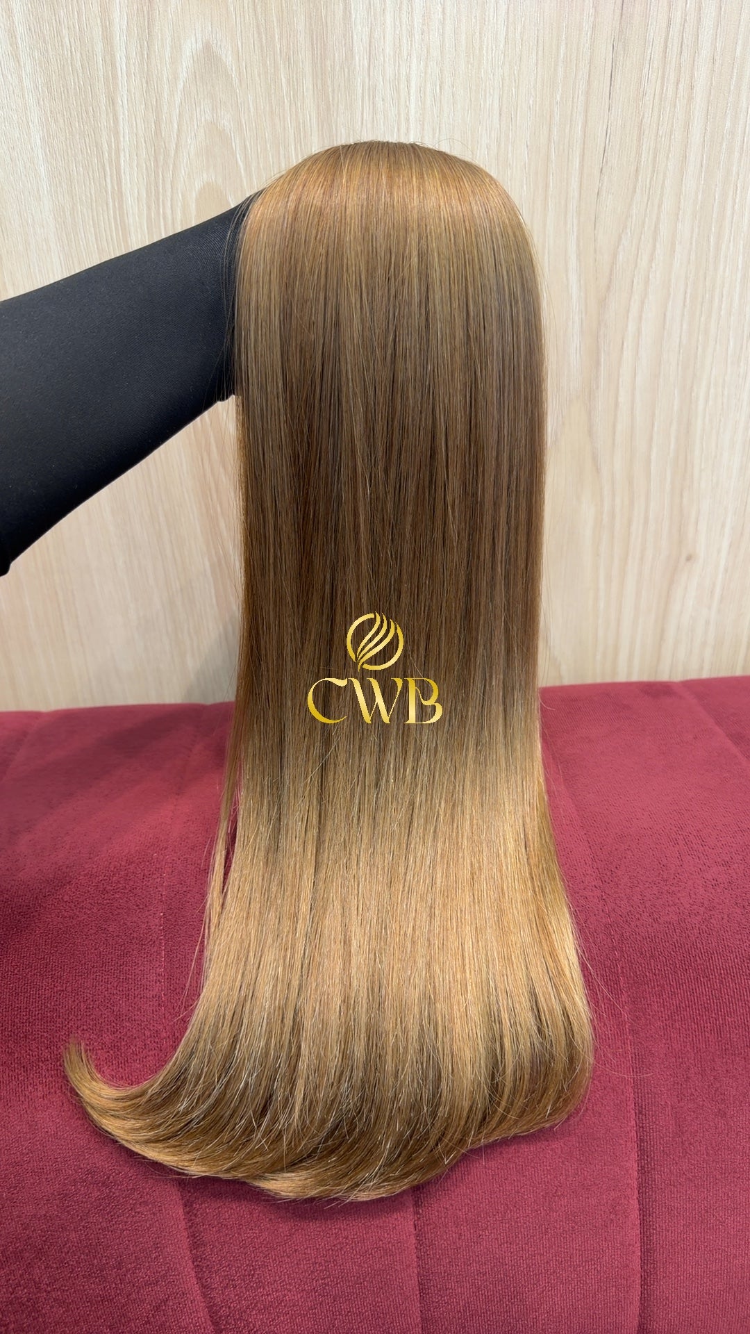Cabelo Loiro Natural Claro 60cm 118g Brasileiro do Sul