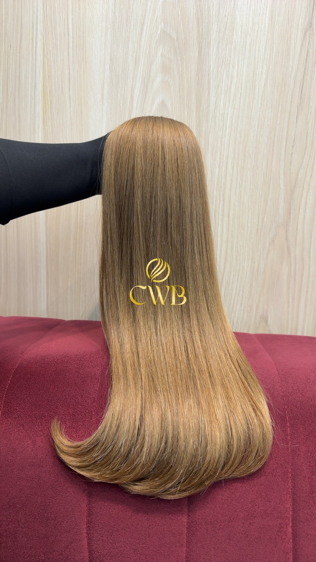 Cabelo Loiro Natural Claro 60cm 118g Brasileiro do Sul