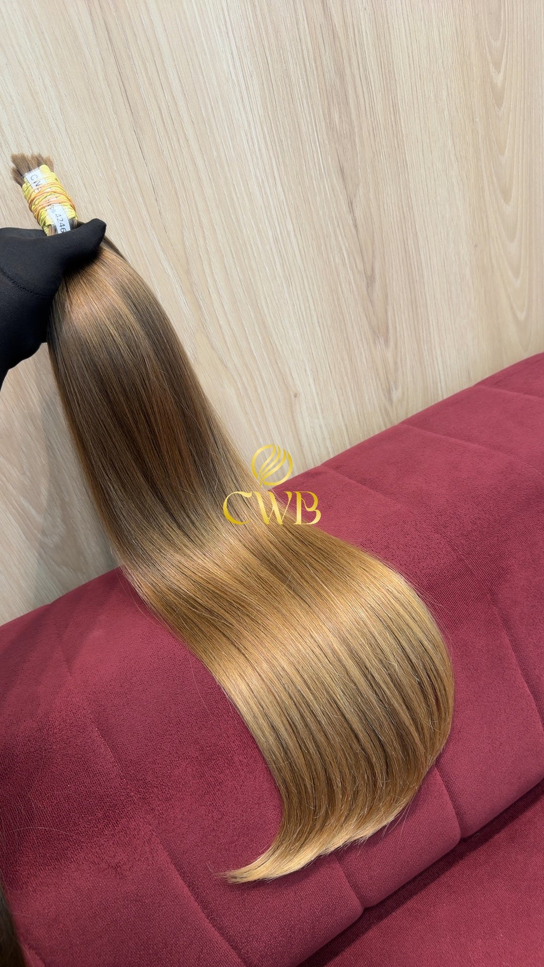 Cabelo Loiro Natural Claro Especial 64cm 164g Brasileiro do Sul