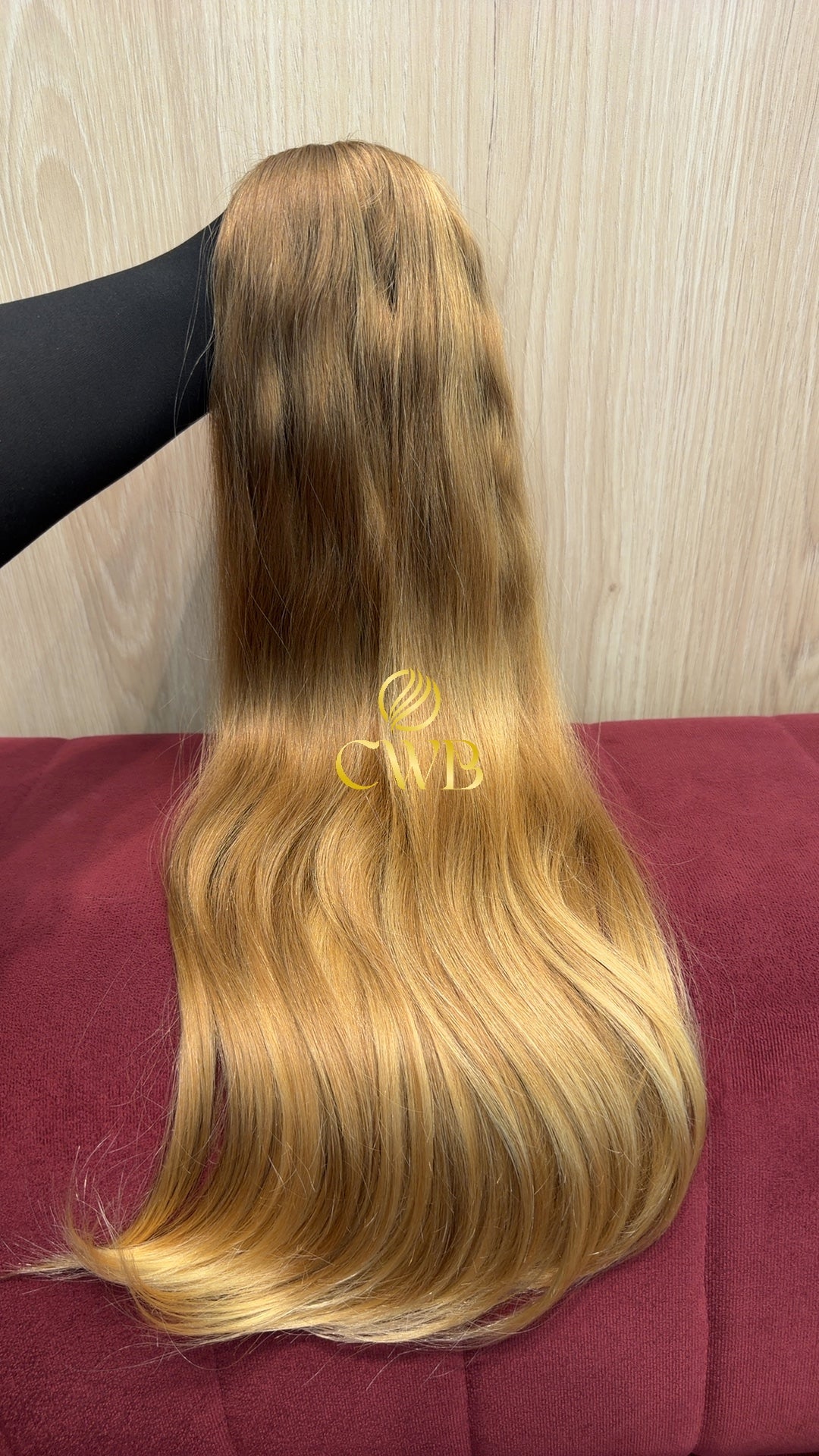 Cabelo Loiro Natural Claro Especial 63cm 157g Brasileiro do Sul