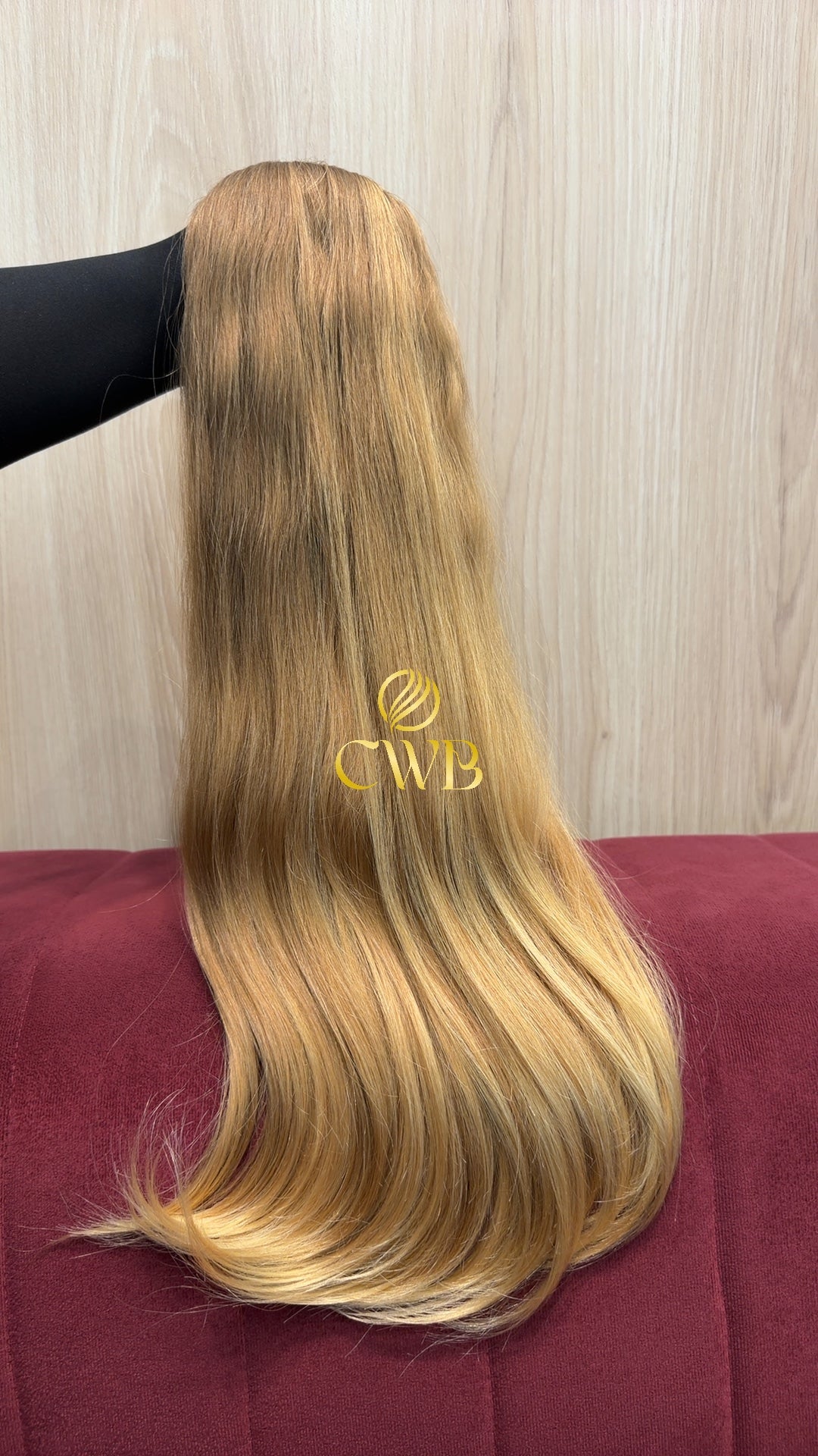 Cabelo Loiro Natural Claro Especial 63cm 157g Brasileiro do Sul