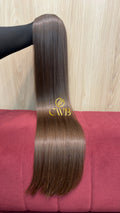 Cabelo Castanho Natural Claro 75cm 110g Brasileiro do Sul
