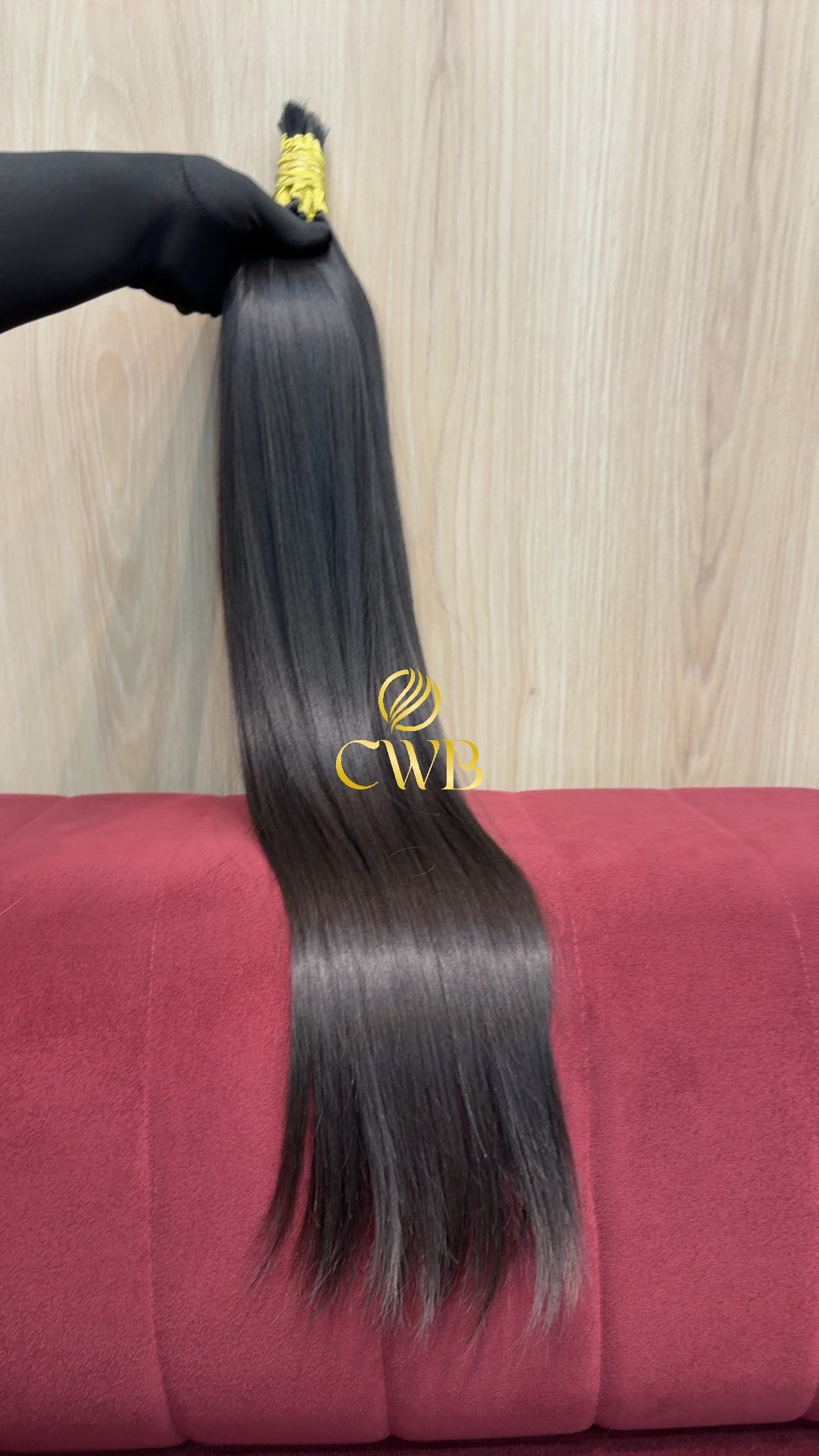 Cabelo Castanho Natural Escuro 70cm 158g Brasileiro do Sul
