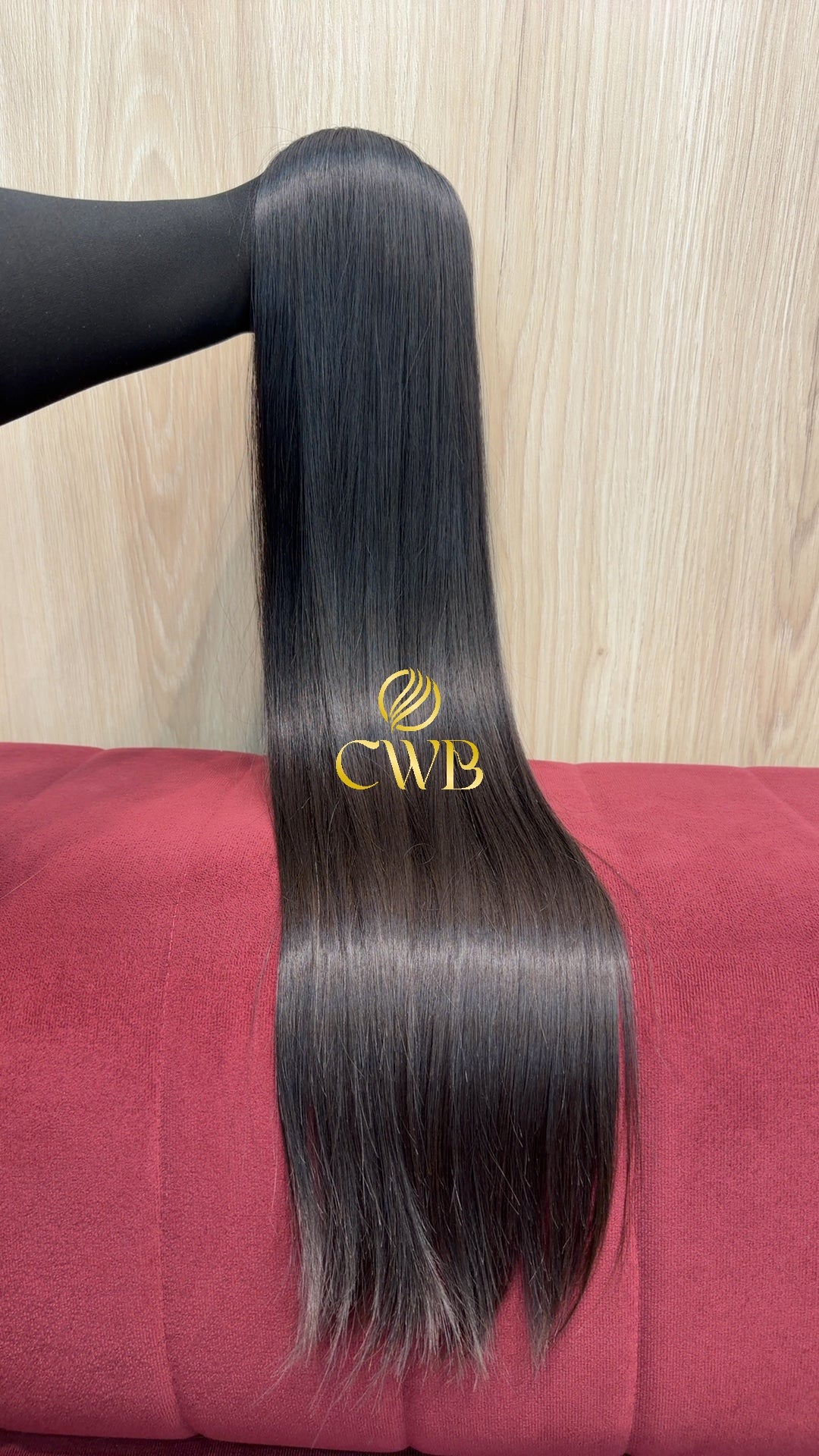 Cabelo Castanho Natural Escuro 70cm 158g Brasileiro do Sul