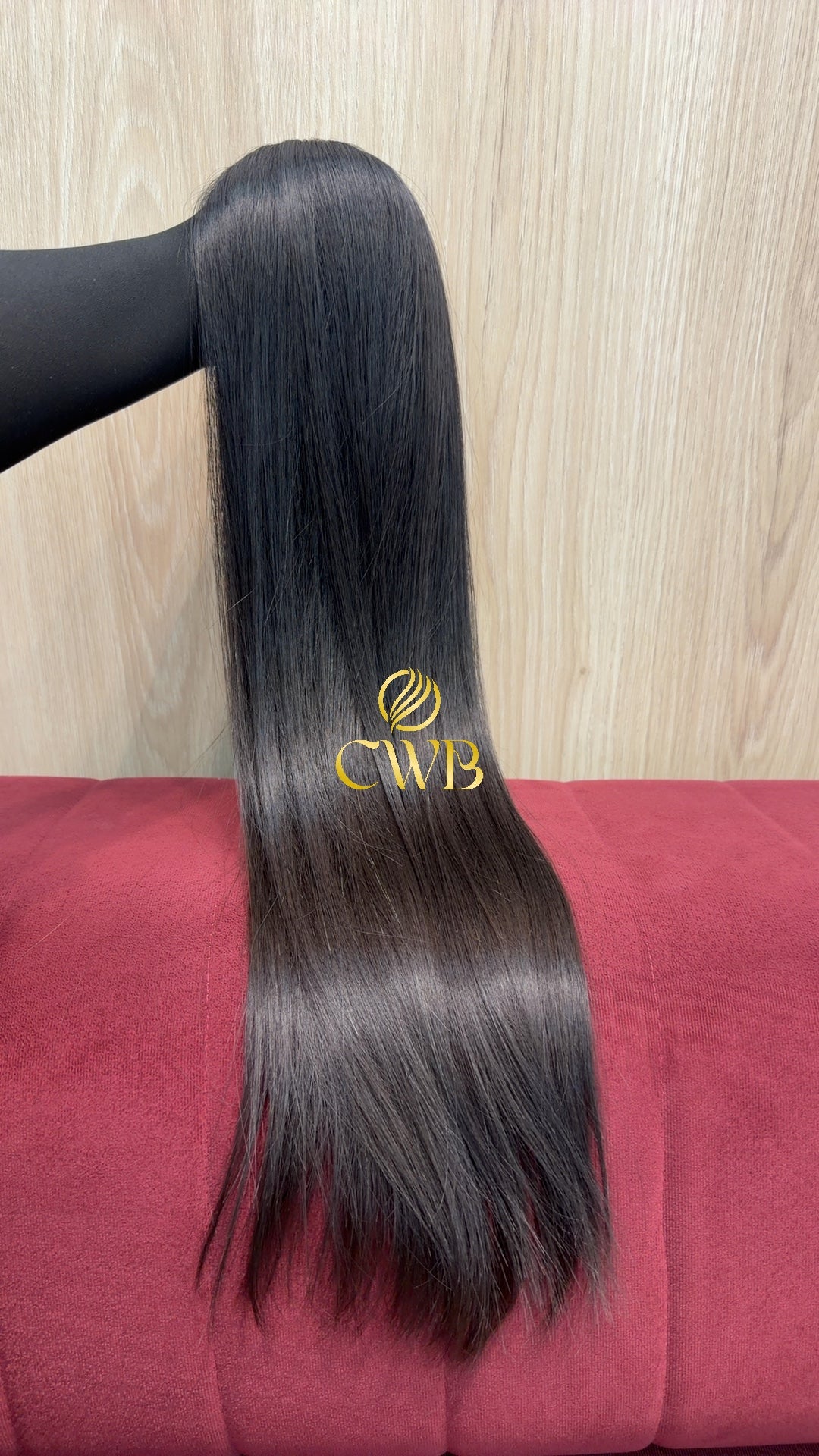 Cabelo Castanho Natural Escuro 70cm 158g Brasileiro do Sul