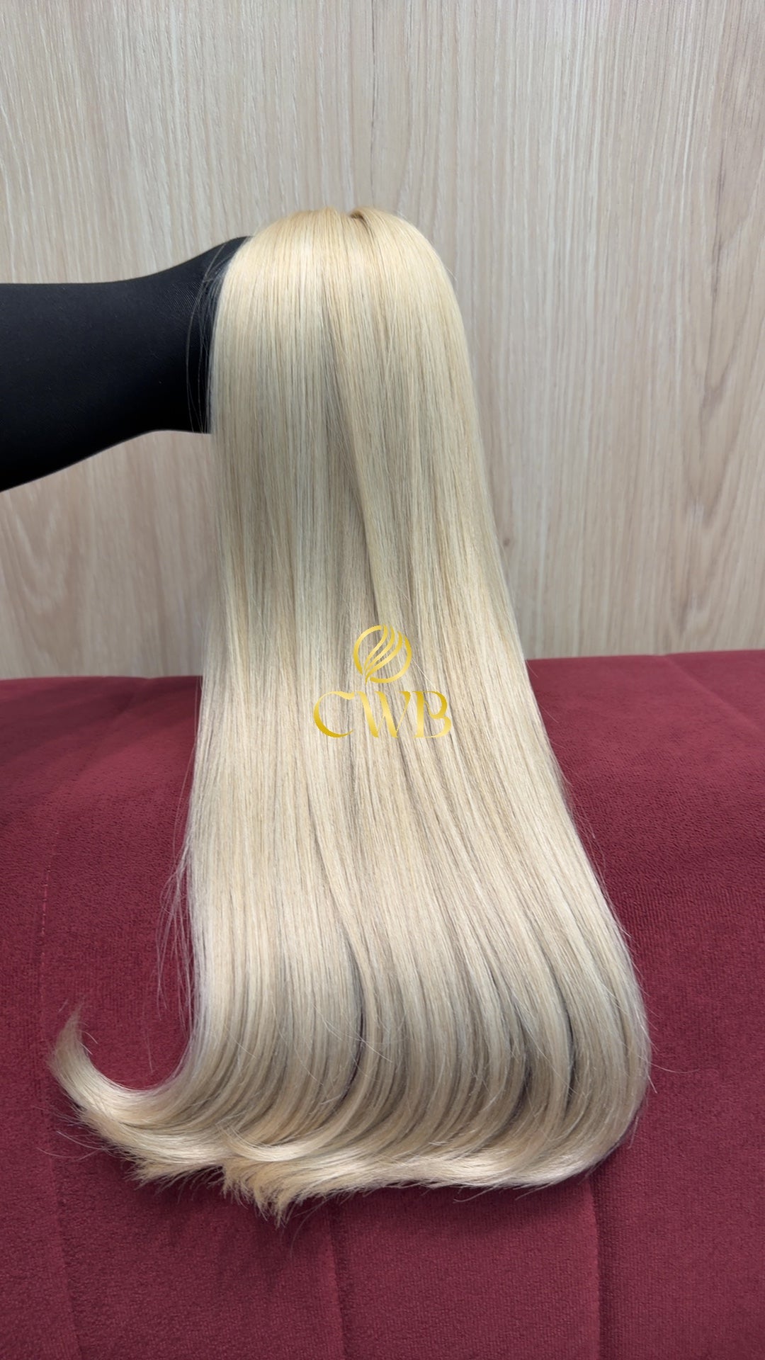 Cabelo Loiro Descolorido Global 52cm 108g Brasileiro do Sul