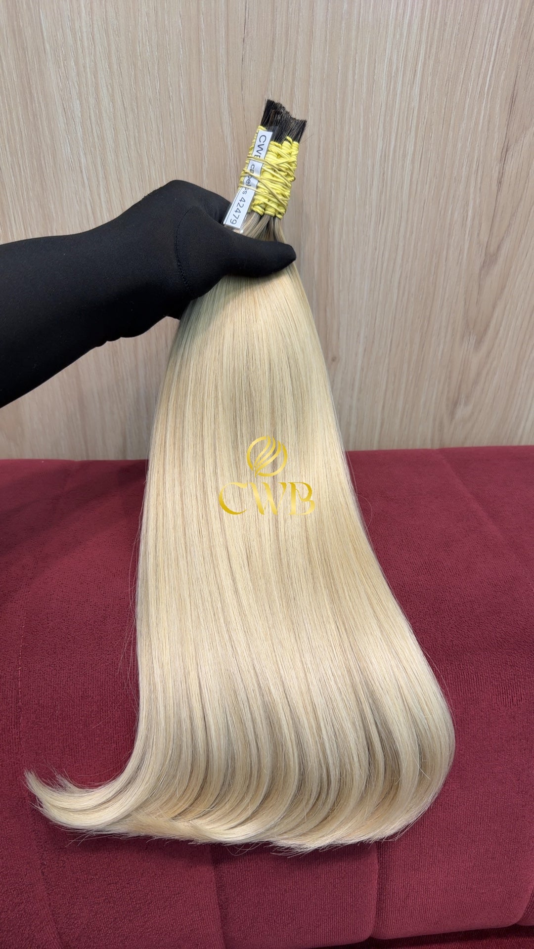 Cabelo Loiro Descolorido Raiz Esfumada 48cm 143g Brasileiro do Sul