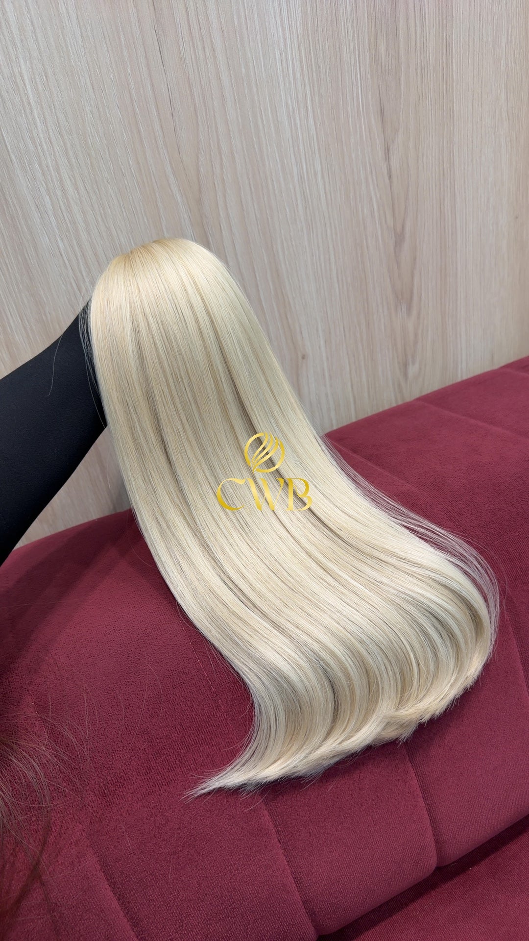 Cabelo Loiro Descolorido Raiz Esfumada 48cm 143g Brasileiro do Sul