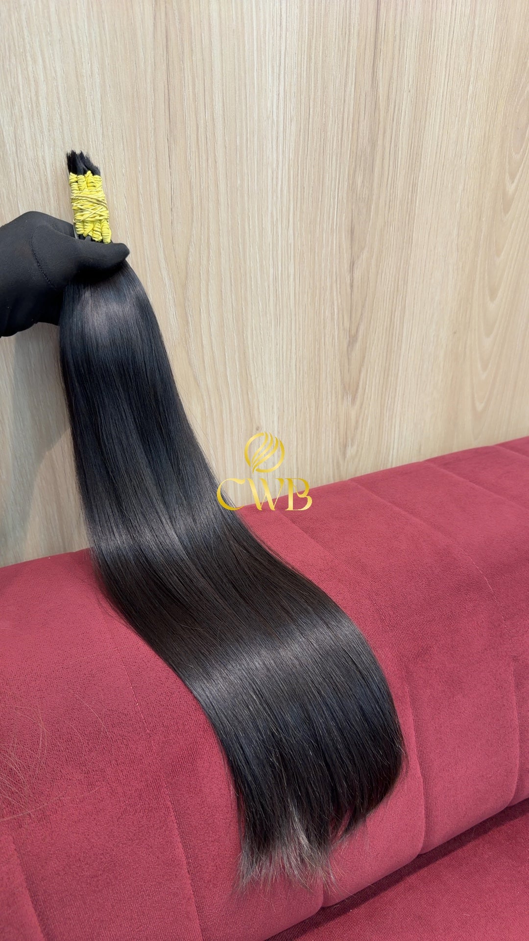 Cabelo Castanho Natural Escuro 61cm 123g Brasileiro do Sul