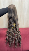 Cabelo Castanho Claro 67cm 156g Brasileiro do Sul