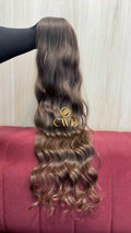 Cabelo Loiro Natural Escuro 70cm 118g Brasileiro do Sul