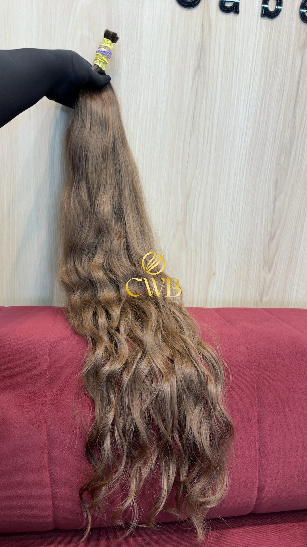 Cabelo Loiro Natural Médio 80cm 115g Brasileiro do Sul