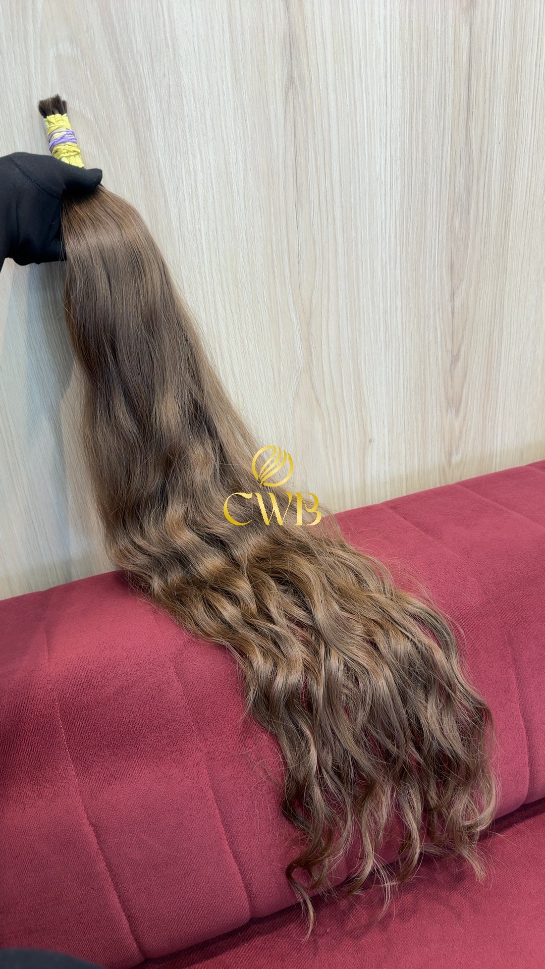 Cabelo Loiro Natural Médio 80cm 115g Brasileiro do Sul