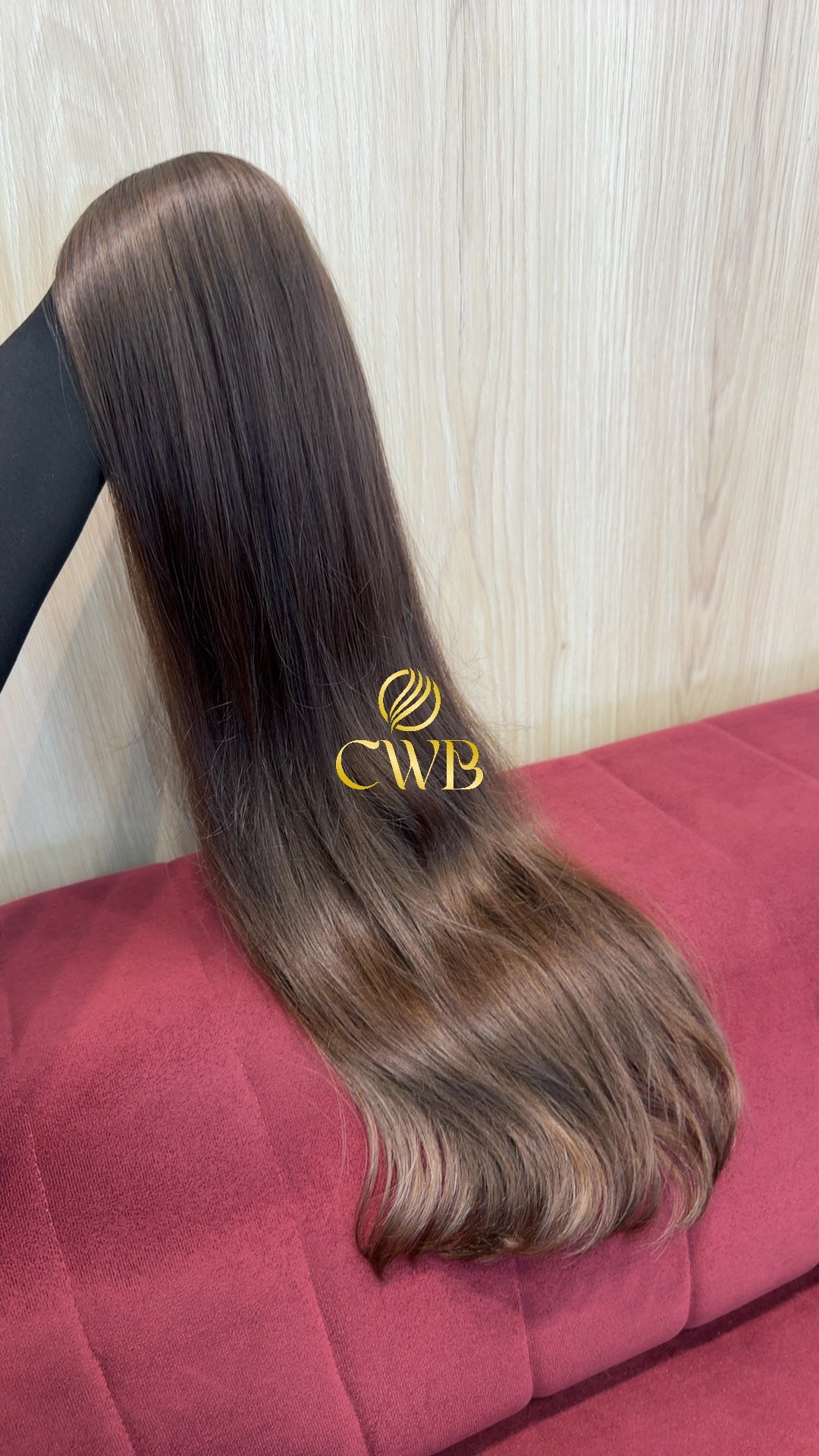 Cabelo Loiro Natural Escuro 68cm 140g Brasileiro do Sul