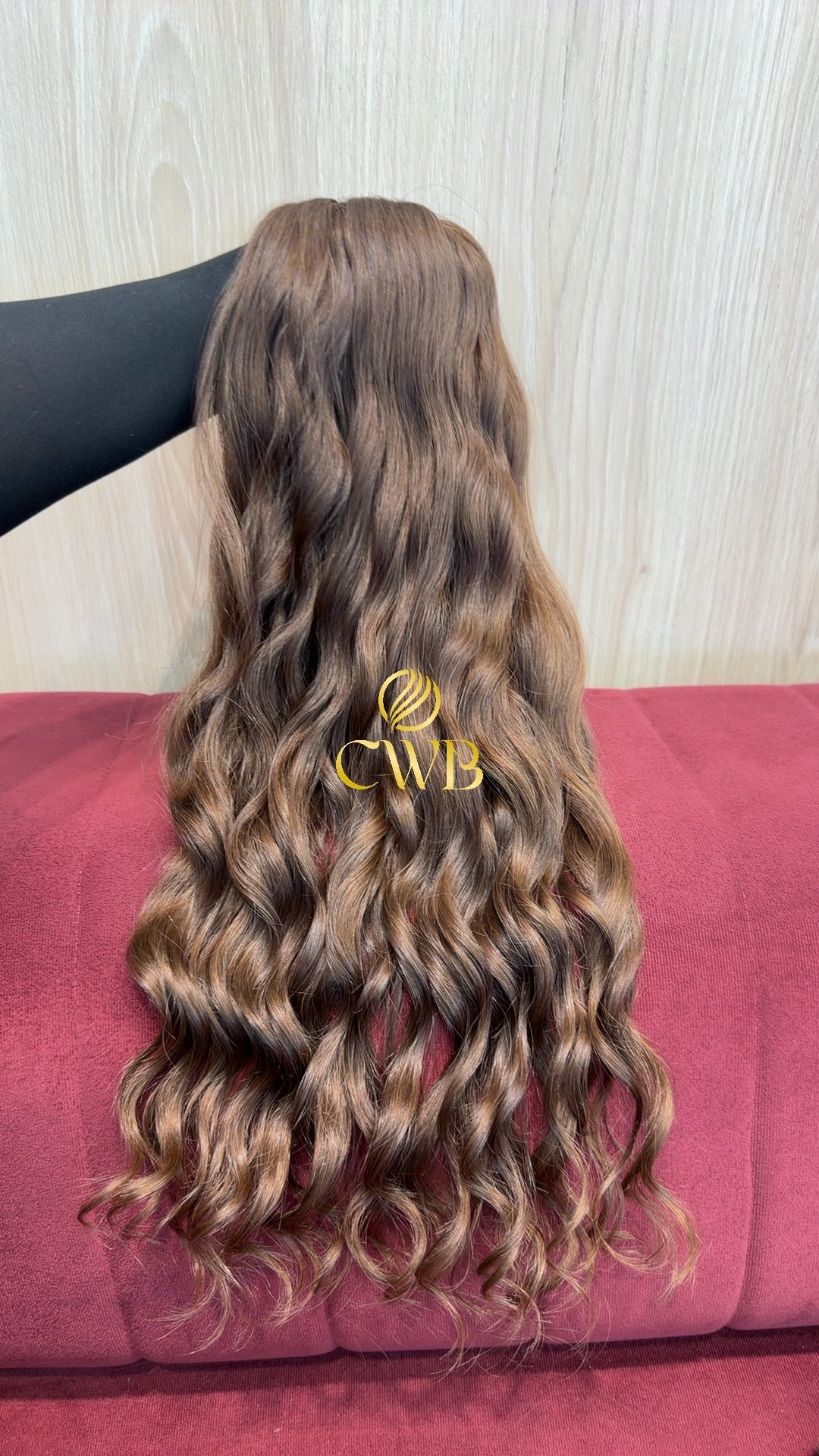 Cabelo Loiro Natural Médio 57cm 159g Brasileiro do Sul