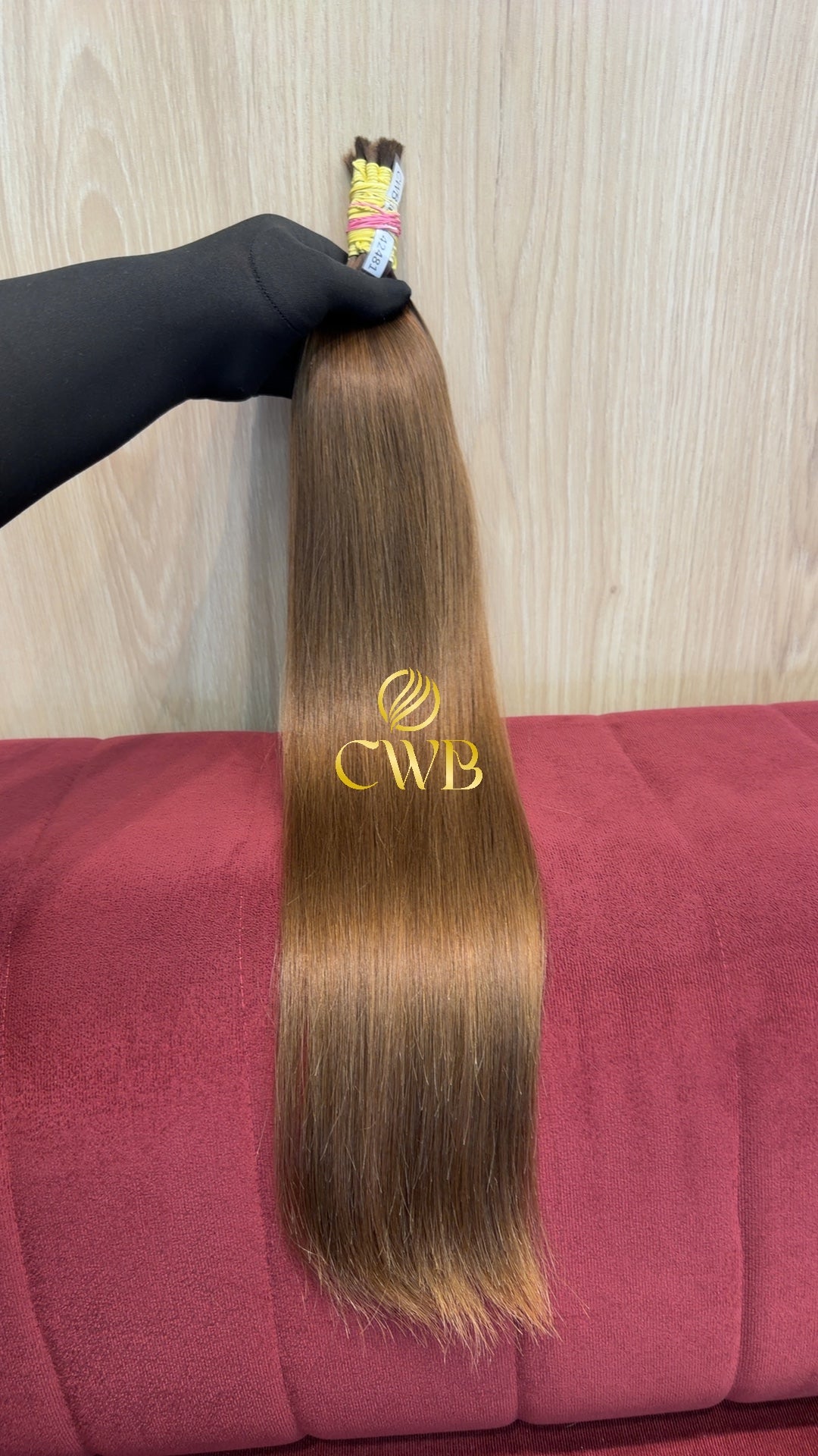 Cabelo Loiro Natural Médio 58cm 82g Brasileiro do Sul