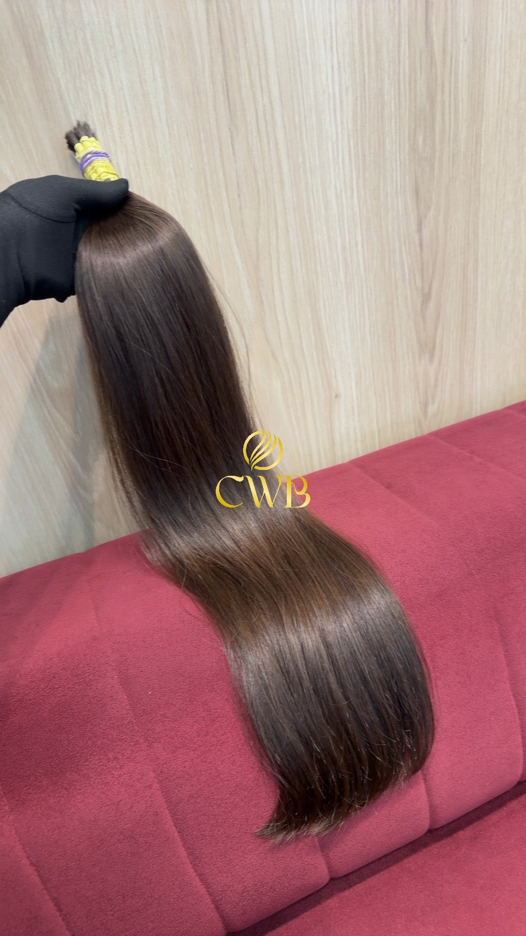 Cabelo Loiro Natural Escuro 67cm 101g Brasileiro do Sul