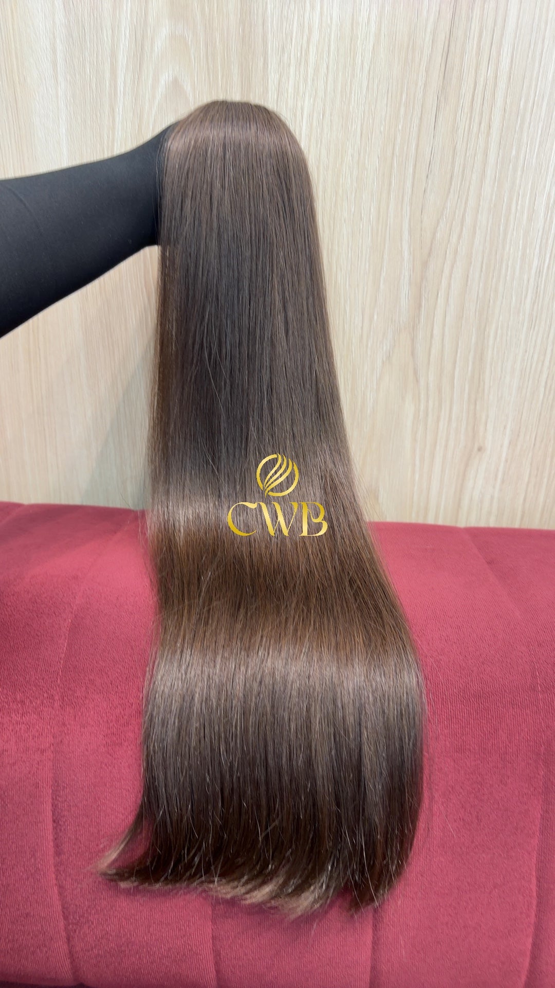 Cabelo Loiro Natural Escuro 67cm 101g Brasileiro do Sul