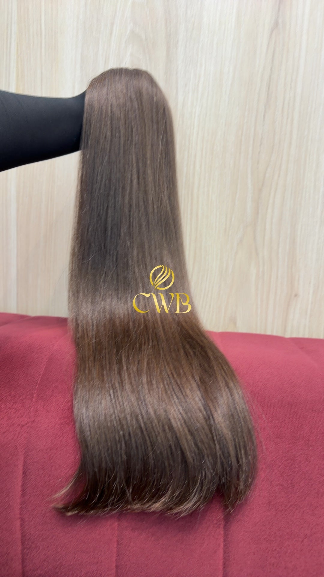 Cabelo Loiro Natural Escuro 67cm 101g Brasileiro do Sul