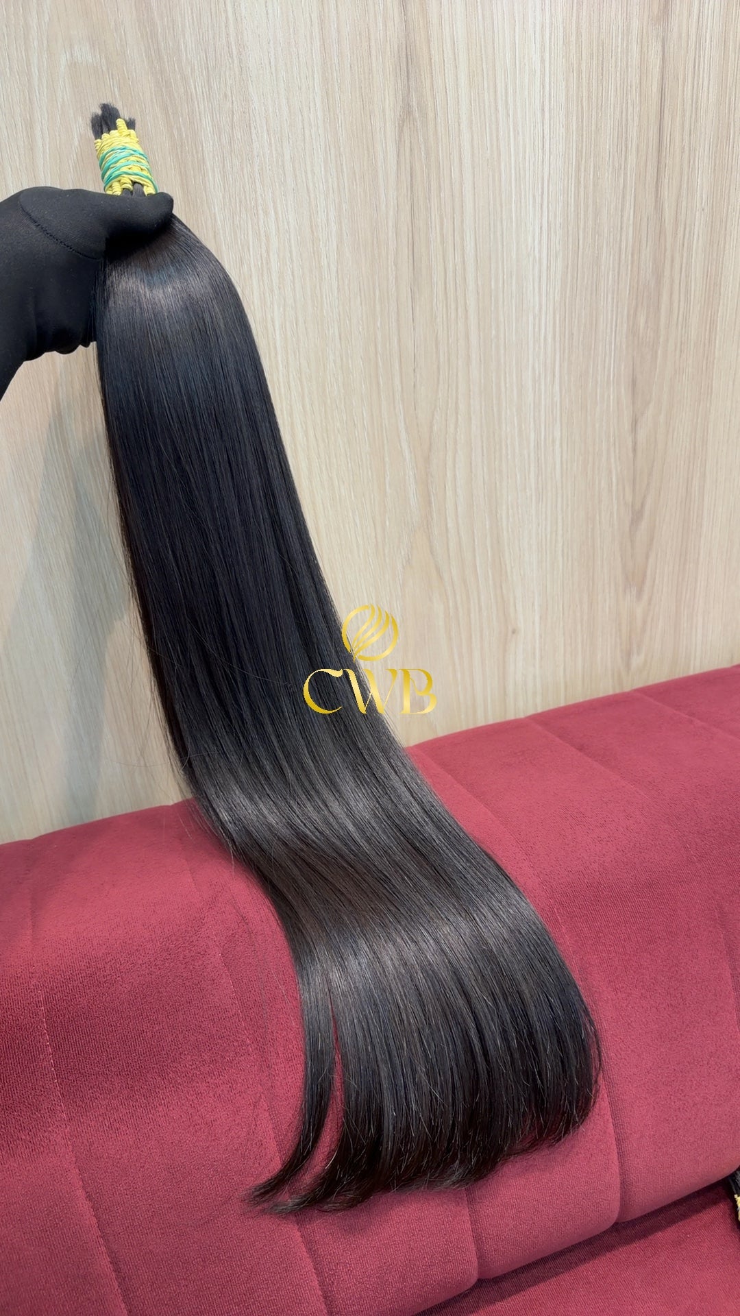 Cabelo Castanho Escuro 71cm 129g Brasileiro do Sul