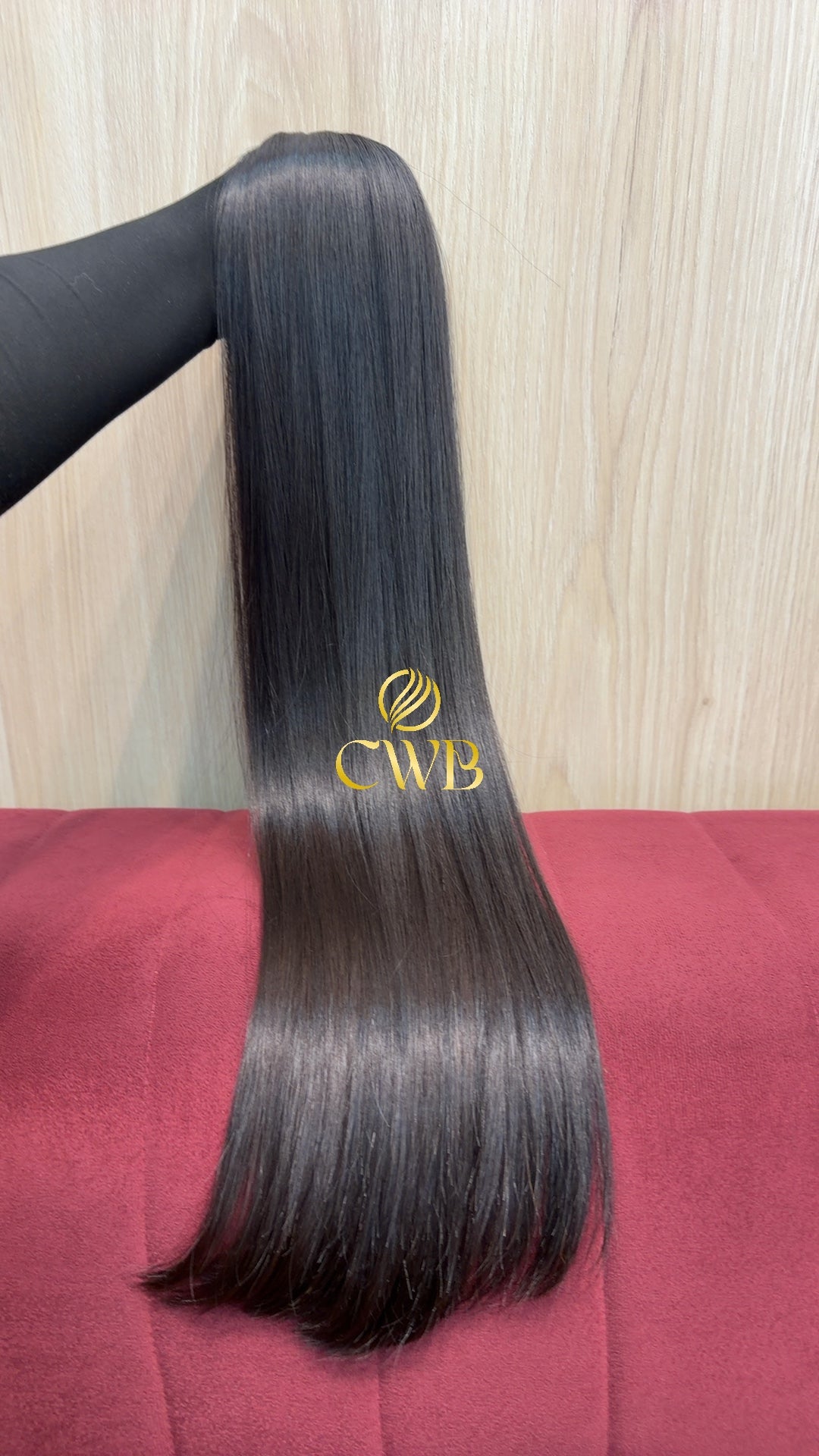 Cabelo Castanho Escuro 71cm 129g Brasileiro do Sul