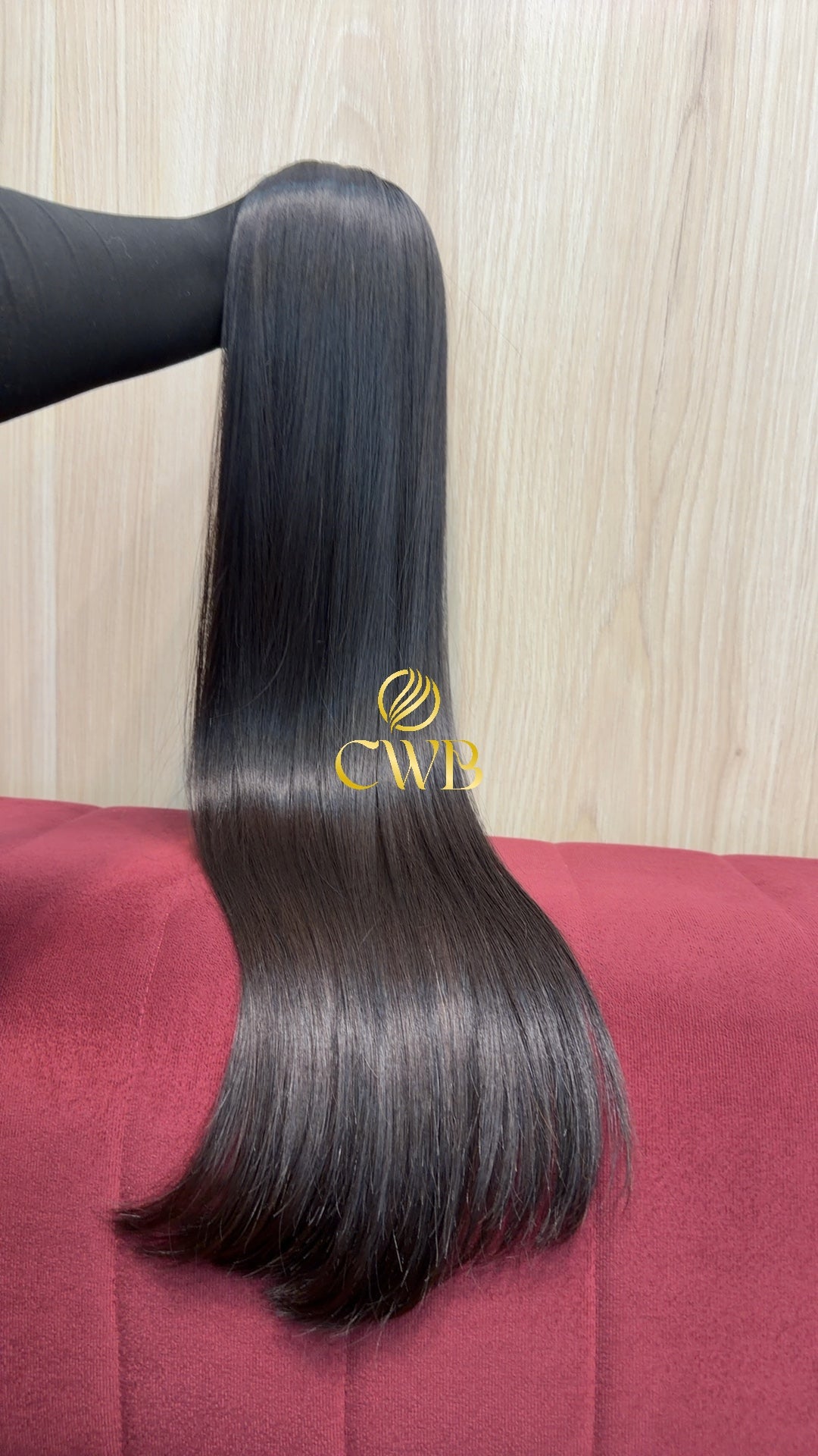 Cabelo Castanho Escuro 71cm 129g Brasileiro do Sul