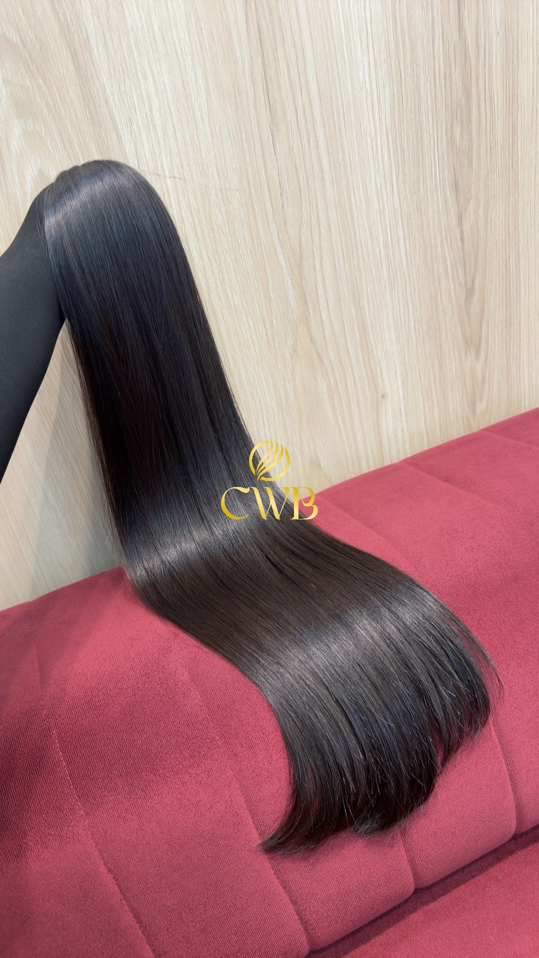 Cabelo Castanho Escuro 71cm 129g Brasileiro do Sul