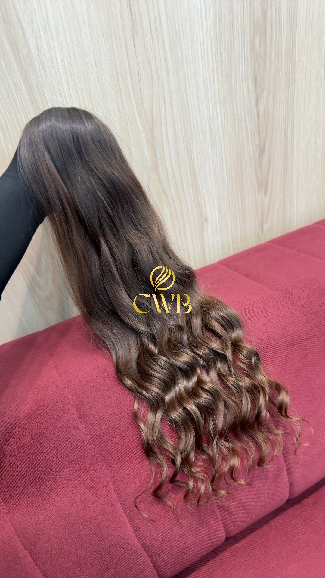 Cabelo Loiro Natural Escuro 56cm 81g Brasileiro do Sul