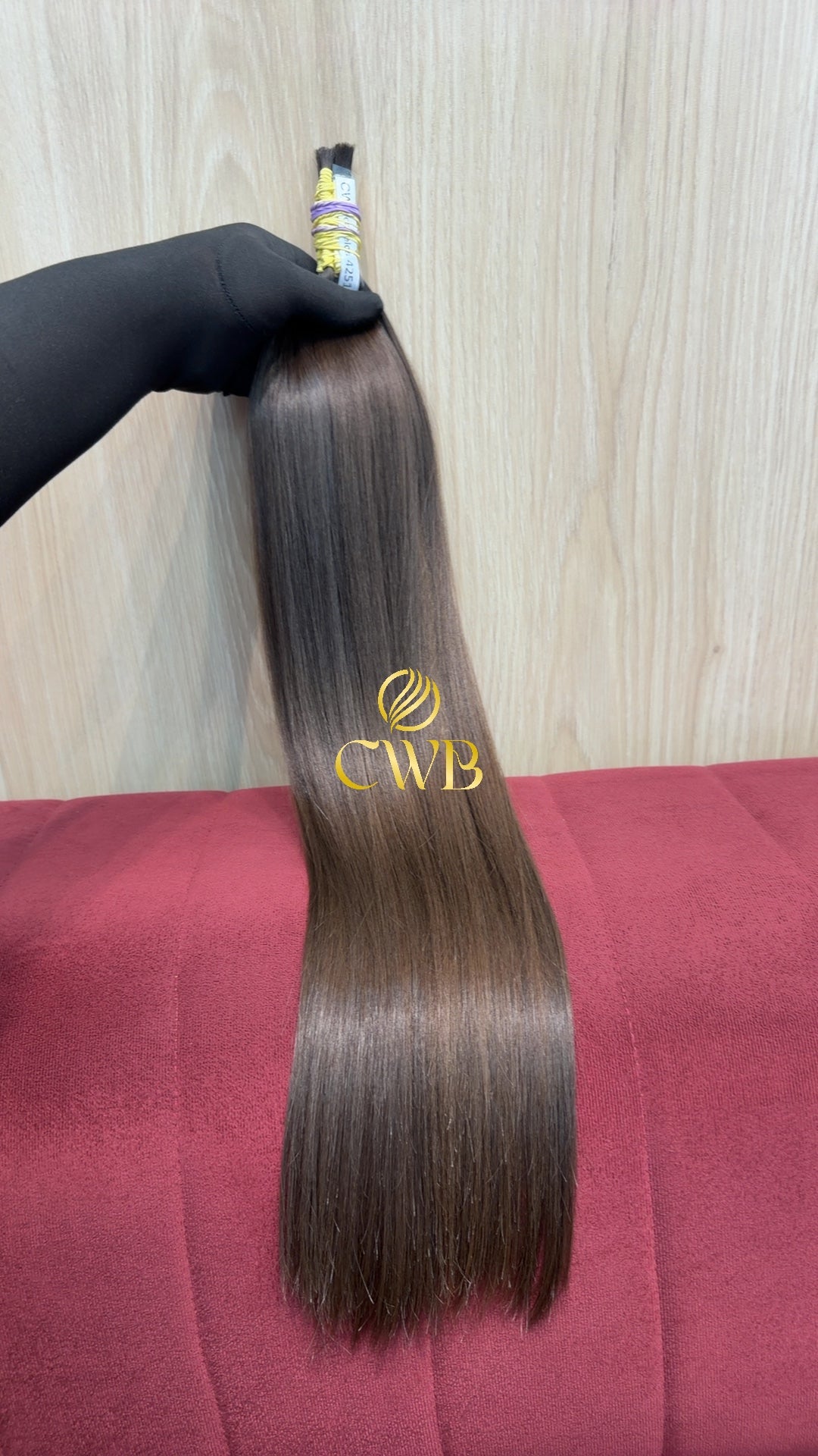 Cabelo Loiro Natural Escuro 61cm 93g Brasileiro do Sul