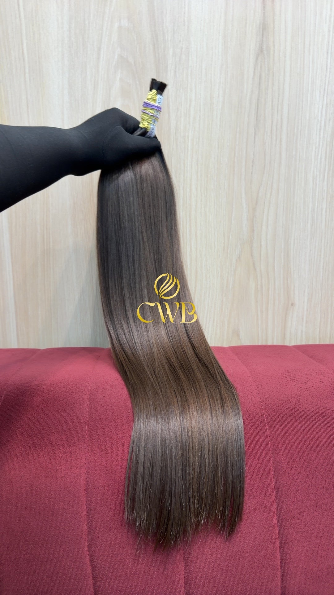 Cabelo Loiro Natural Escuro 61cm 93g Brasileiro do Sul