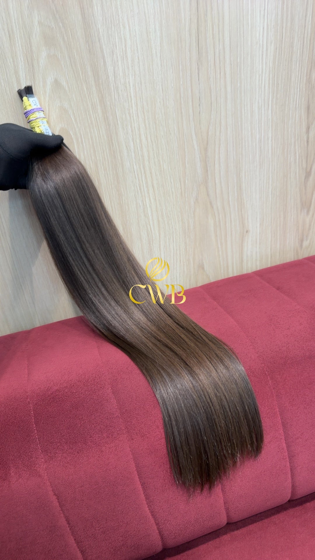 Cabelo Loiro Natural Escuro 61cm 93g Brasileiro do Sul