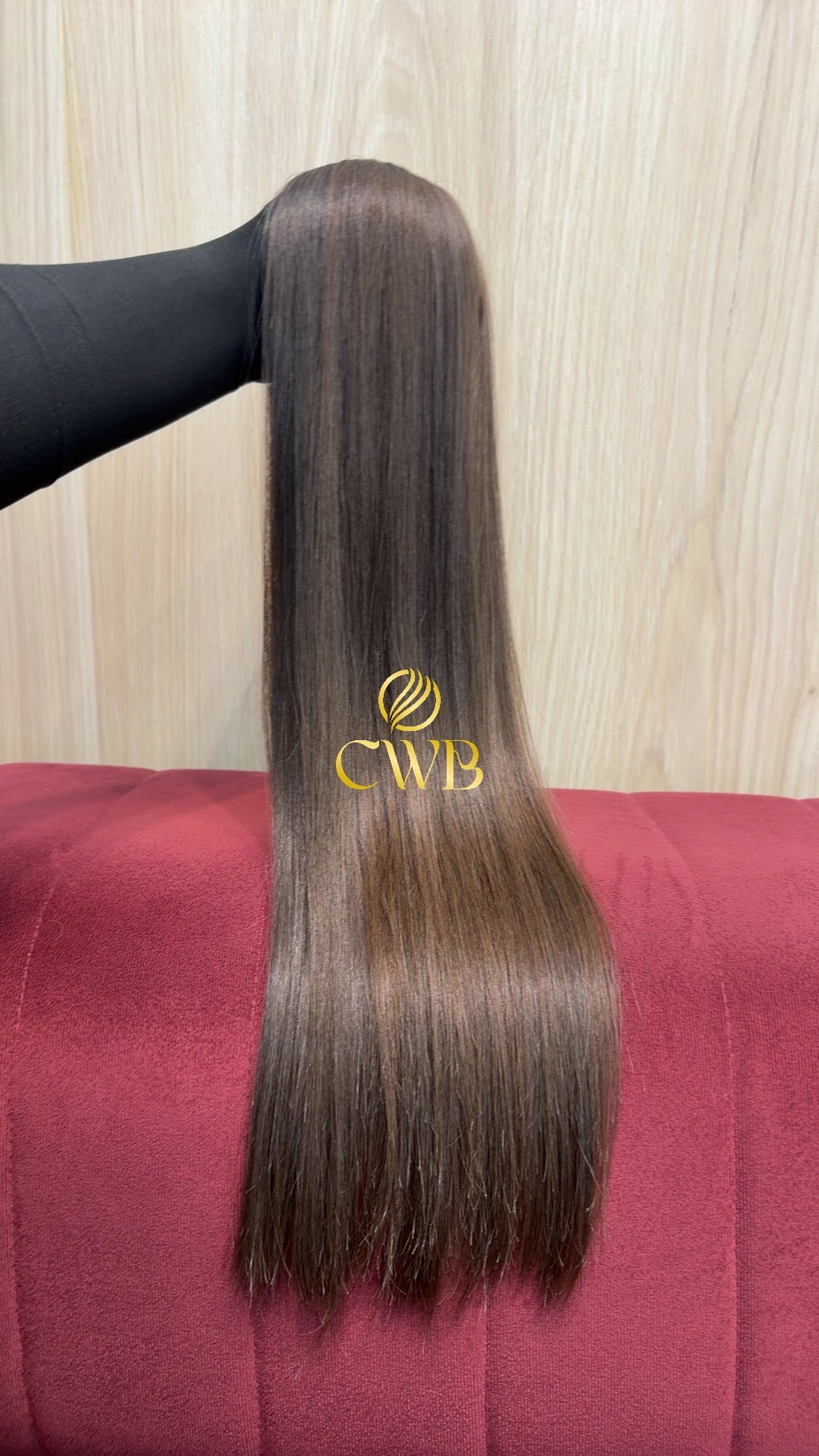 Cabelo Loiro Natural Escuro 61cm 93g Brasileiro do Sul