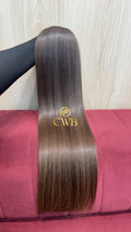 Cabelo Castanho Claro 63cm 178g Brasileiro do Sul