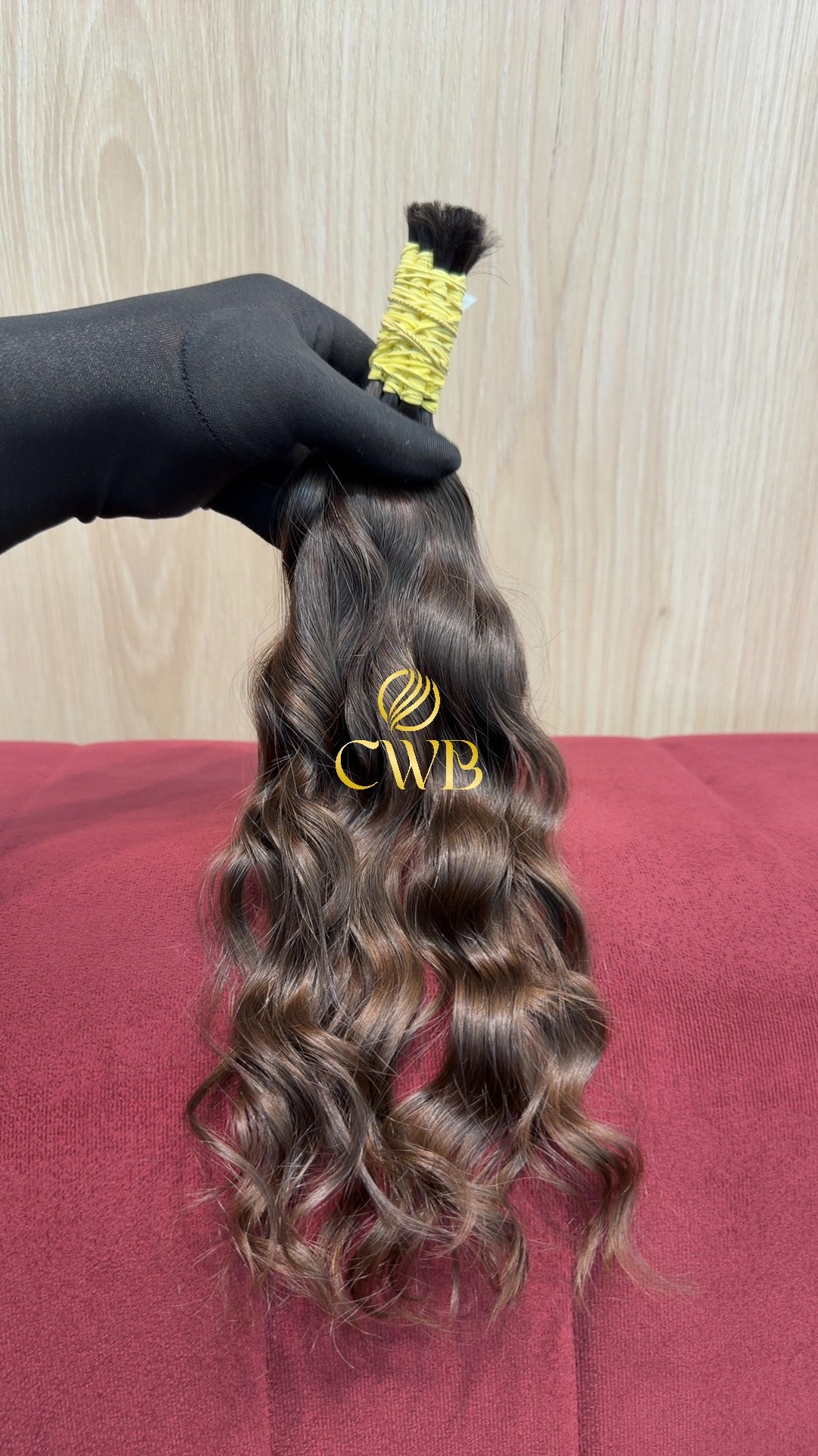 Cabelo Loiro Natural Escuro 35cm 61g Brasileiro do Sul