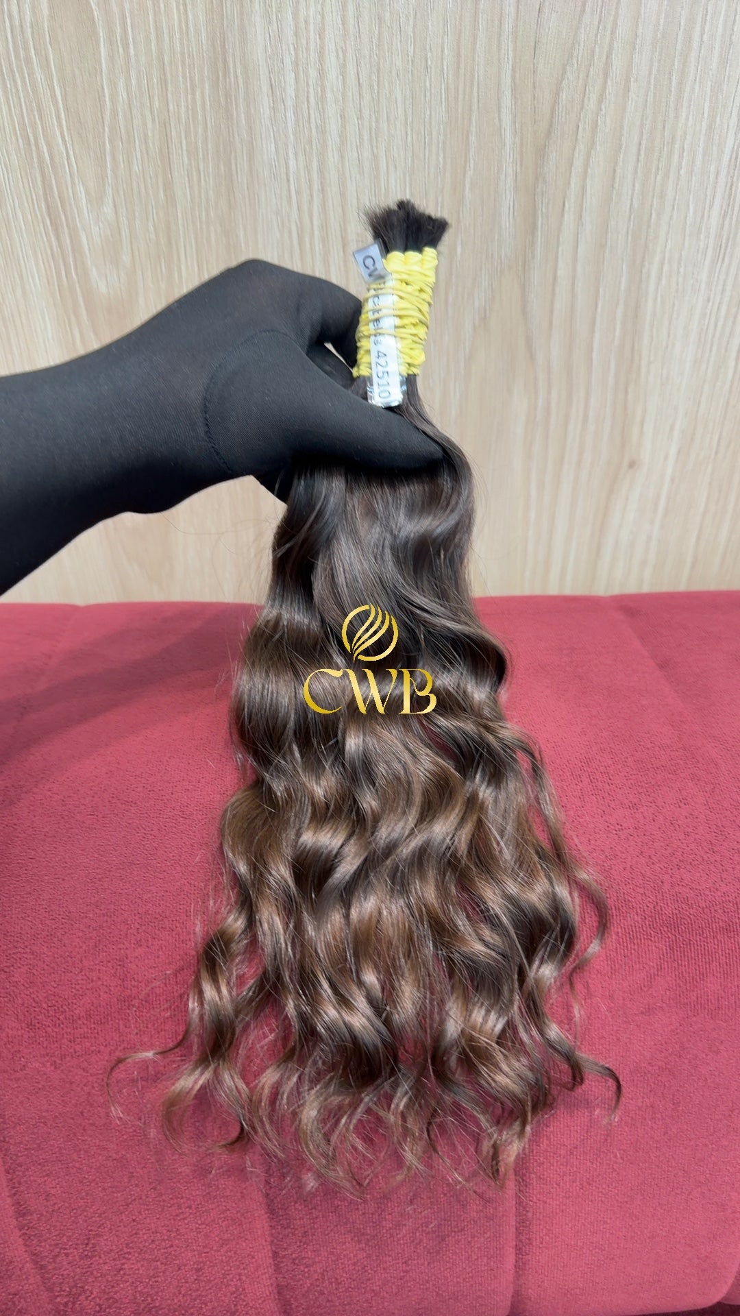 Cabelo Loiro Natural Escuro 35cm 61g Brasileiro do Sul