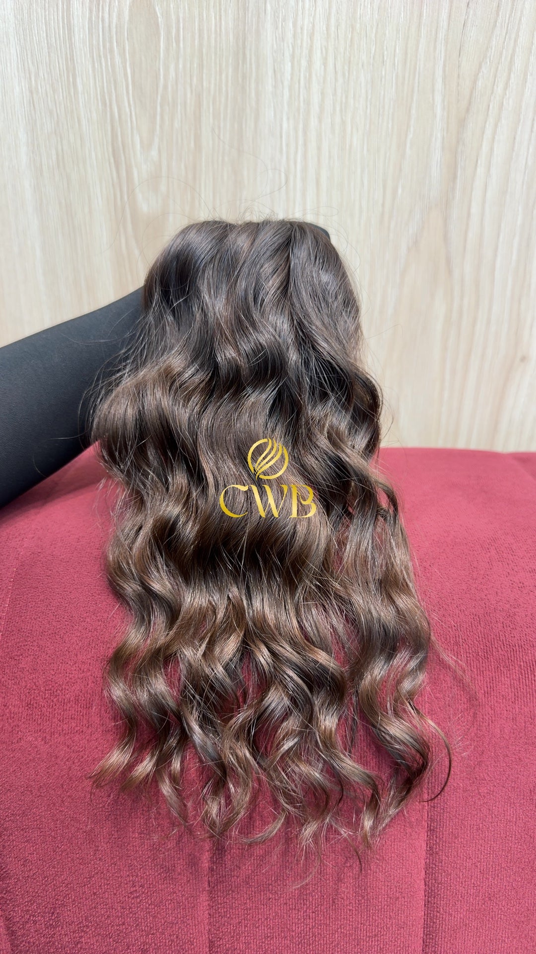 Cabelo Loiro Natural Escuro 35cm 61g Brasileiro do Sul