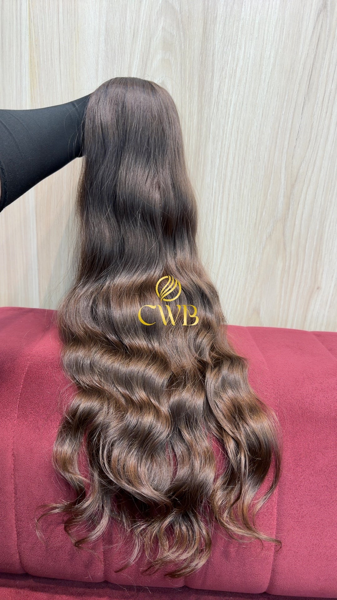 Cabelo Loiro Natural Escuro 68cm 257g Brasileiro do Sul