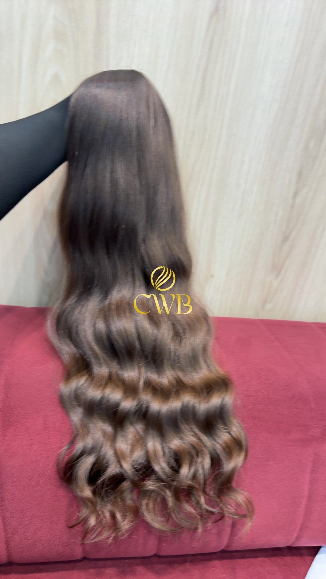 Cabelo Loiro Natural Escuro 68cm 257g Brasileiro do Sul